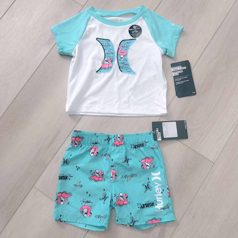 Hurley 2-Piece Swim Set